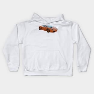 Lamborghini - Orange - Exotic Cars Kids Hoodie